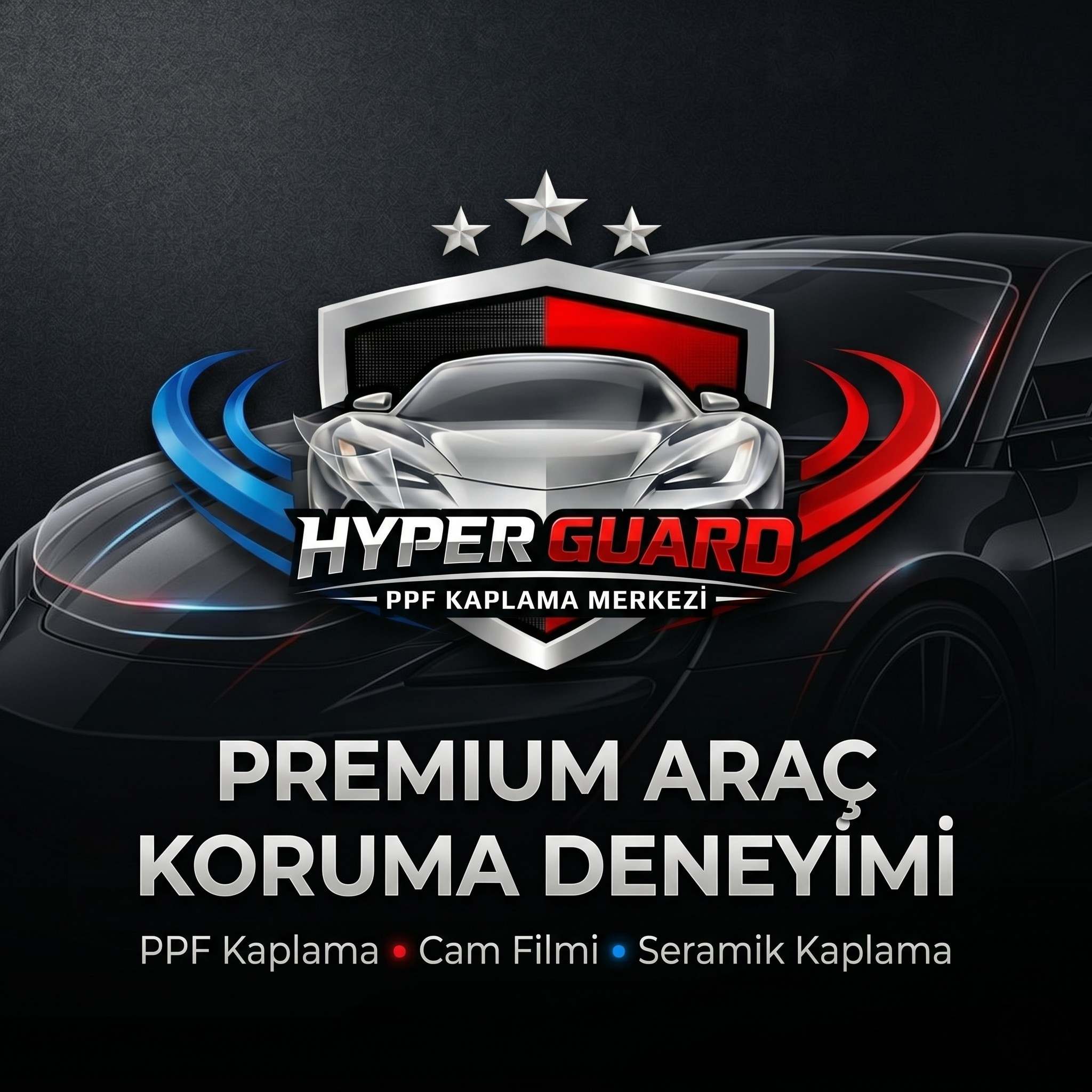 HyperGuard PPF Kaplama Merkezi logosu