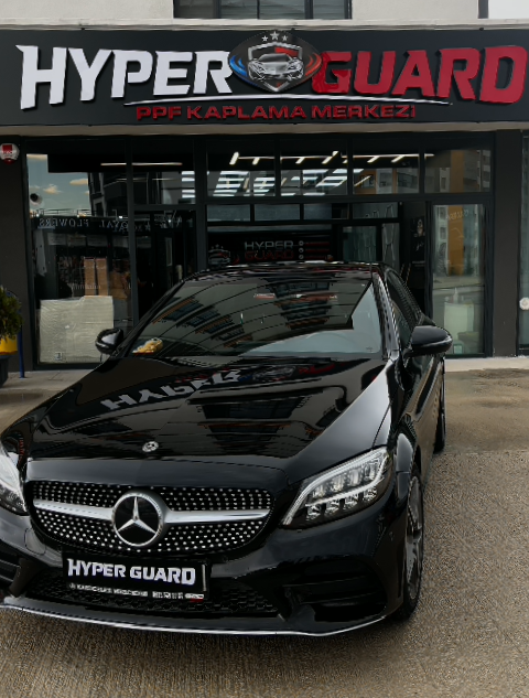 Mercedes C220 PPF ve seramik kaplama